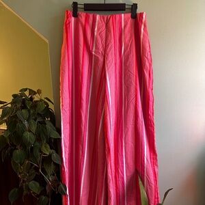 Striped Linen Trousers